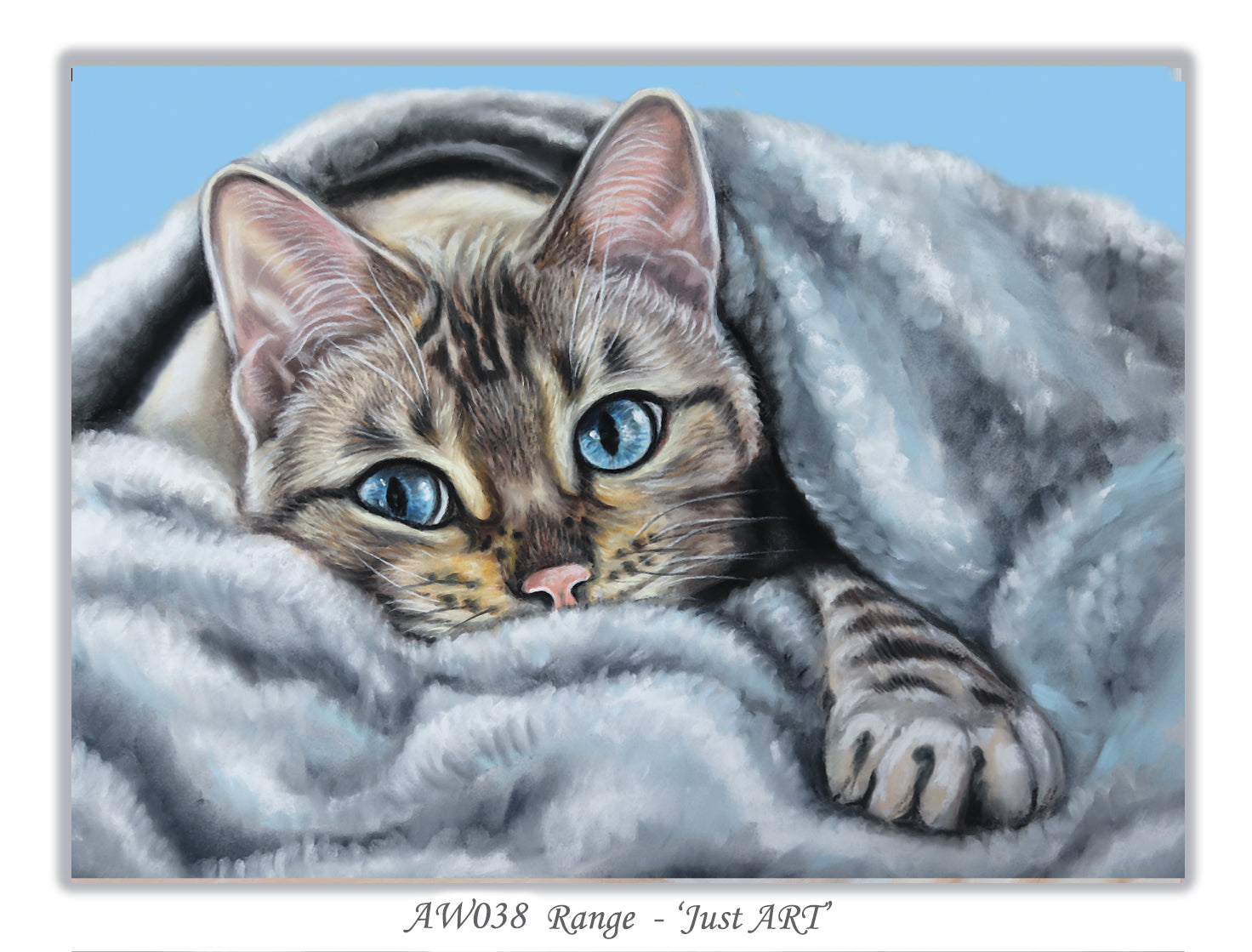 Bengal Cat Greeting Card