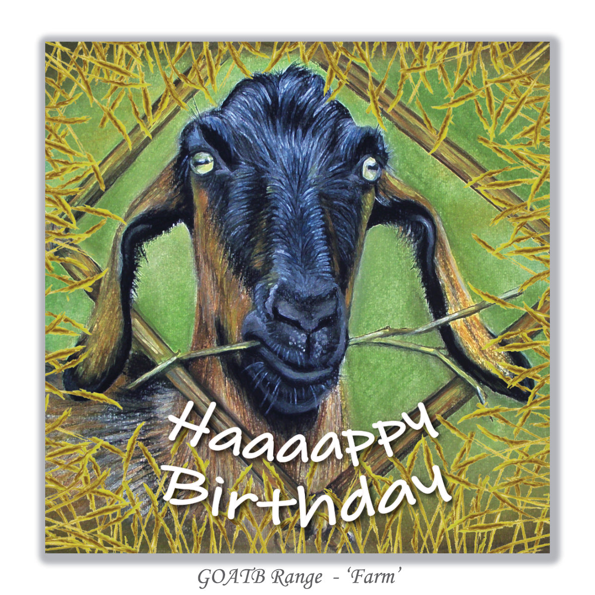 birthday cad goat