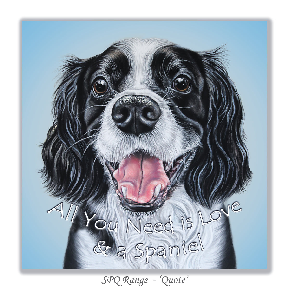 english spaniel card