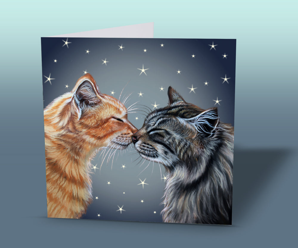cats greeting card