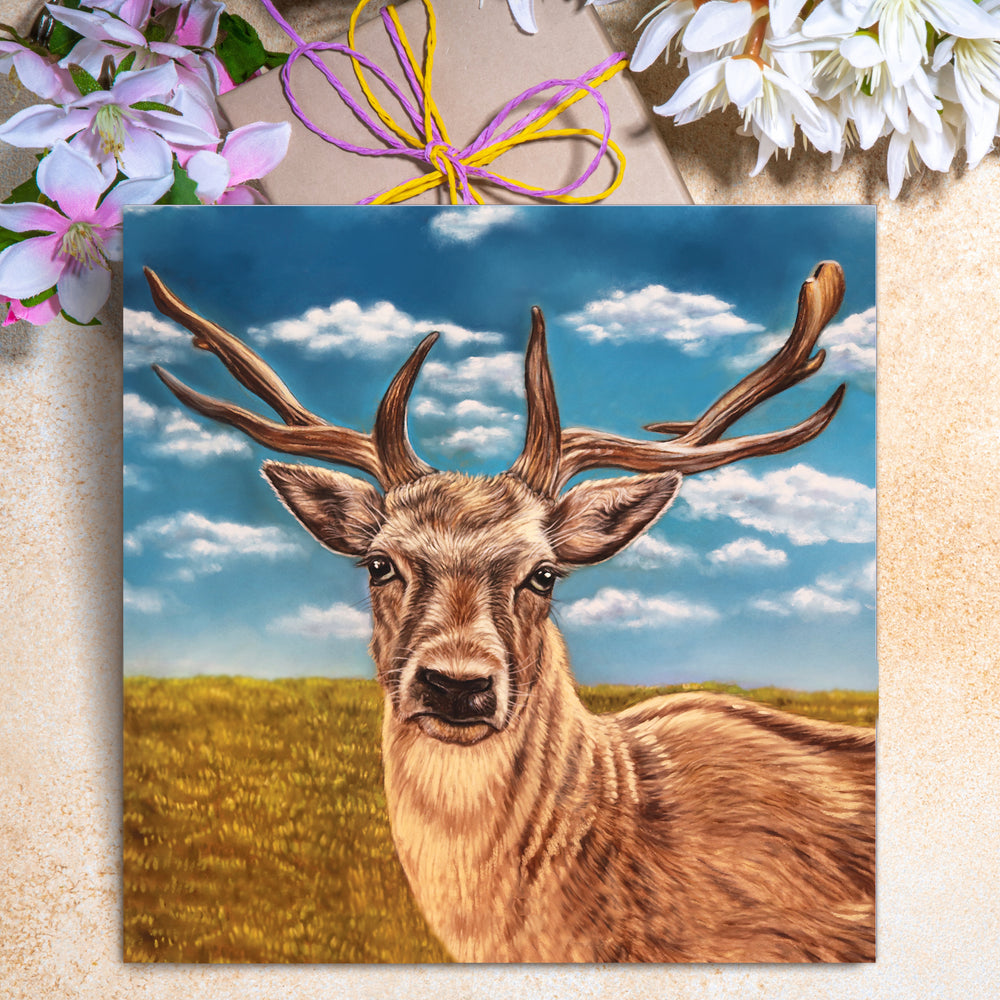 Deer card