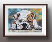 English Bulldog art