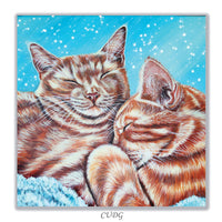 ginger cats card