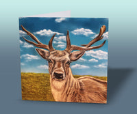 greeting card deer