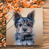yorkie card quote