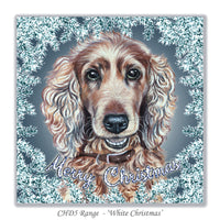 Cocker Spaniel christmas card