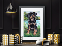 Rottweiler art