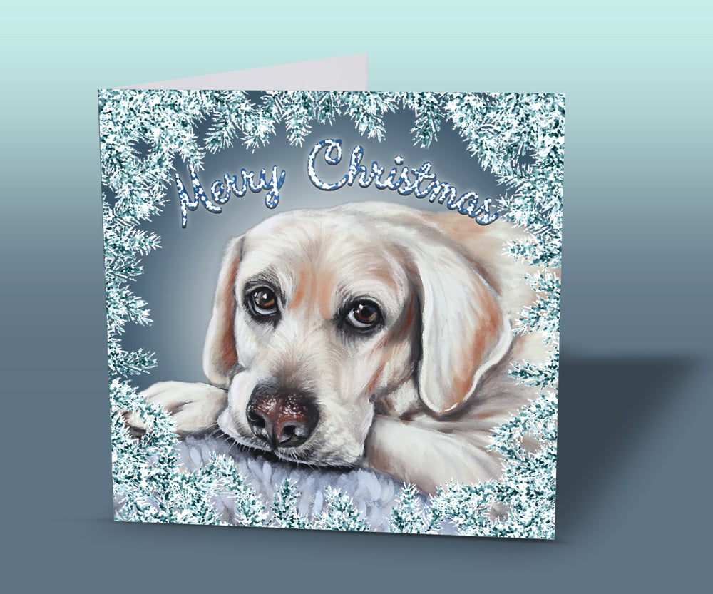 Labrador Retriever Christmas Card