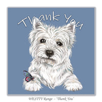 westie card thank you