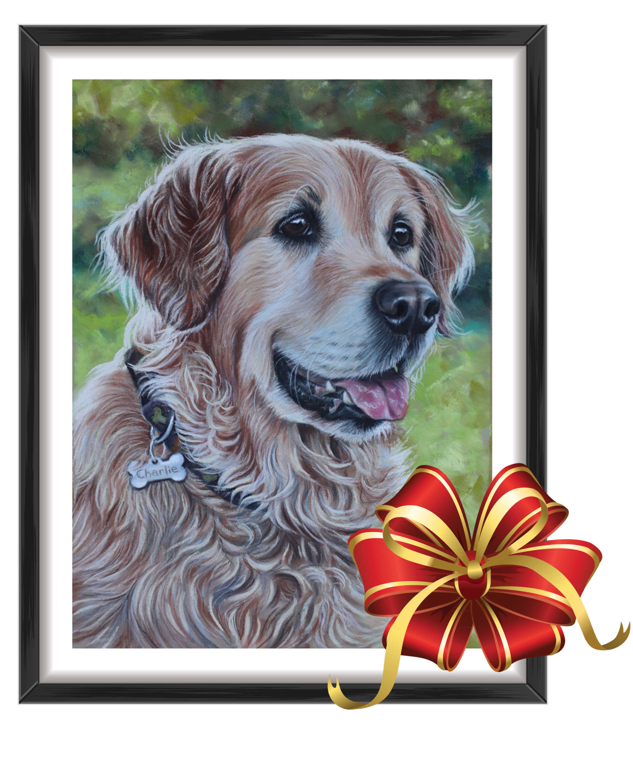 dog portrait gift