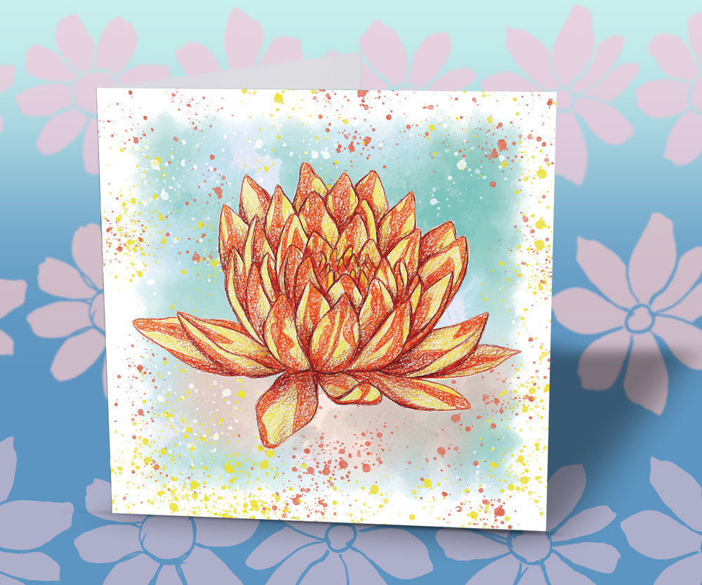 Water Lily Card