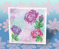 Roses Card Thank You