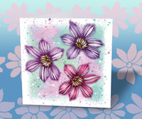 flowers card
