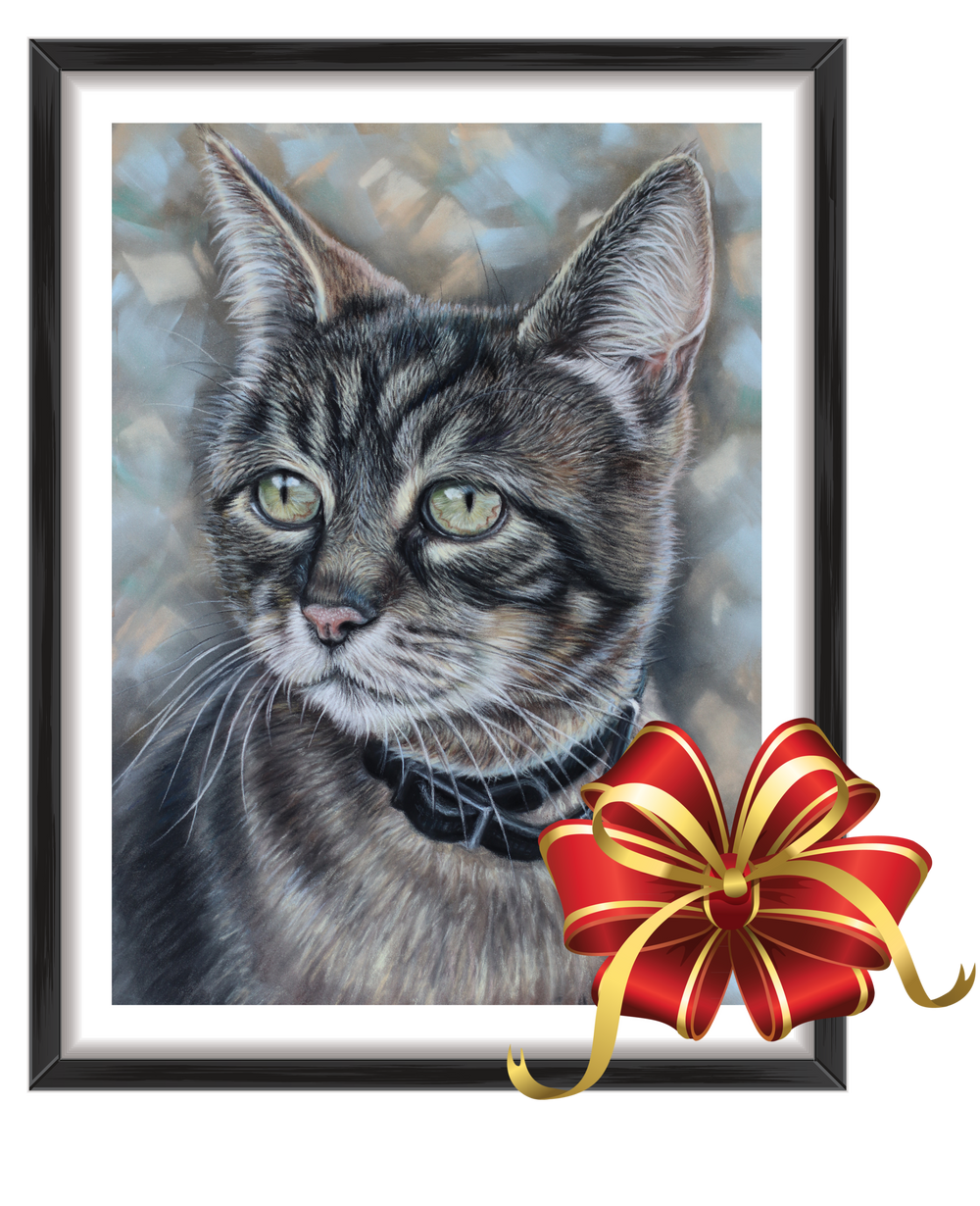 cat portrait gift