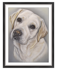 commission dog portrait uk